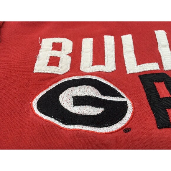 Georgia Bulldog Pride Hoodie UGA University Georgia 2021 Natty Champs Stitch M - Picture 7 of 8